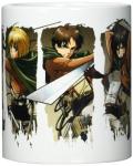 Attack On Titan Character Montage Coffee Mug