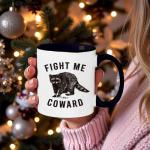 Funny Raccoon Coffee Mug for Animal Lovers