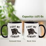 Funny Raccoon Coffee Mug for Animal Lovers