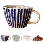 Colorful Hand-Painted Geometric Coffee Mug