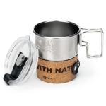 Stainless Steel Camping Mug with Foldable Handle