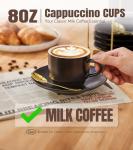 Lareina Stackable Porcelain Cappuccino Cup Set