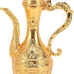 Vintage Turkish Tea Set with Tray and 6 Cups