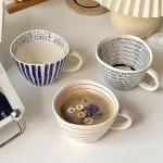 Colorful Hand-Painted Geometric Coffee Mug