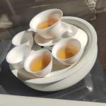 Liang Baobao Ice Jade Porcelain Teacup Set