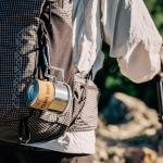 Stainless Steel Camping Mug with Foldable Handle