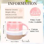 Custom Ceramic Coffee Mug with Name & Logo