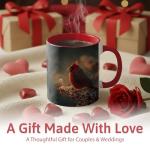 Dark Winter Red Cardinal Mug - 11oz Coffee Cup