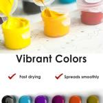 Floral Teacup Paint by Numbers Kit for Adults