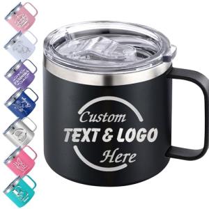 Personalized Insulated Coffee Mug with Name