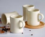 Set of 4 Ceramic Coffee and Tea Mugs