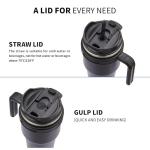 Stainless Steel Insulated Travel Coffee Mug 591ml