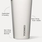 Corkcicle Classic Tumbler - Keeps Drinks Cold for 9 Hours & Hot for 3 - Triple-Insulated Stainless Steel - Holiday Tumbler Gift - 16 oz - Oat Milk