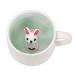 Lemon Park 3D Rabbit Coffee Mug 12 oz