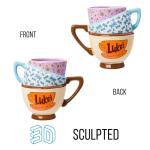 Silver Buffalo Gilmore Girls Destinations Stacked Ceramic 3D Sculpted Mug