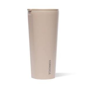 Corkcicle Classic Triple Insulated Coffee Mug with Lid, Desert, 24 oz – Stainless Steel Travel Tumbler Keeps Beverages Cold 9+hrs, Hot 3hrs – Cupholder Friendly Travel Coffee Tumbler