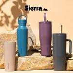 Corkcicle Classic Triple Insulated Coffee Mug with Lid, Desert, 24 oz – Stainless Steel Travel Tumbler Keeps Beverages Cold 9+hrs, Hot 3hrs – Cupholder Friendly Travel Coffee Tumbler