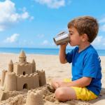 Set of 5 Kid-Friendly Stainless Steel Cups