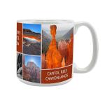 Personalized Jumbo Ceramic Coffee Mug - 20 oz