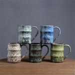 20oz Bamboo-Shaped Large Ceramic Coffee Mug