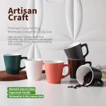 Fingerprint Ceramic Coffee Mug Set of 6