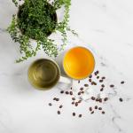 Christian Art Gifts Sage Green Floral Ceramic Coffee Mug – 15 oz. Microwave and Dishwasher-safe Inspirational Scripture Coffee and Tea Mug for Friends with Bible Verse: Sweet Friendship –Proverbs 27:9