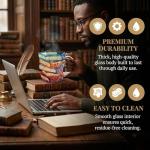 3D Painted Book Stack Coffee Mug, 12.99 oz