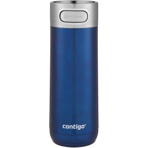 Contigo Luxe Vacuum-Insulated Stainless Steel Thermal Travel Mug, 16 Ounces, Monaco