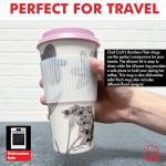 Eco Bamboo Fiber Travel Mug Set - 22 Ounce