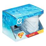 Paladone Superman Fortress of Solitude Shaped Mug, Officially Licensed DC Comics 650ml Ceramic Coffee Cup, Oversized for Tea, Hot Chocolate and More, Superhero Gifts, Blue