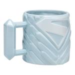 Paladone Superman Fortress of Solitude Shaped Mug, Officially Licensed DC Comics 650ml Ceramic Coffee Cup, Oversized for Tea, Hot Chocolate and More, Superhero Gifts, Blue