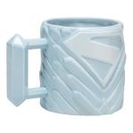 Paladone Superman Fortress of Solitude Shaped Mug, Officially Licensed DC Comics 650ml Ceramic Coffee Cup, Oversized for Tea, Hot Chocolate and More, Superhero Gifts, Blue
