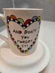 You Are Loved" Porcelain Coffee Mug, 16 oz
