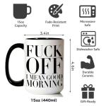 Funny Sarcastic Coffee Mug - 15 oz Double-Sided