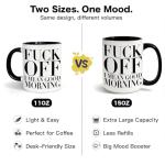 Funny Sarcastic Coffee Mug - 15 oz Double-Sided