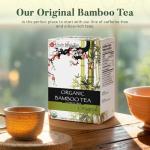 Uncle Lee's Organic Tea, Bamboo – Delicate & Refreshing Brew, Naturally Caffeine Free, Great for Hair, Skin & Nails, 18 Tea Bags
