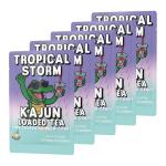 Kajun Loaded Tea – Tropical Storm | Pina Colada & Rainbow Candy Flavor | Sugar Free Energy Tea Powder | 250mg Green Tea Caffeine | Zero Calories | Keto Friendly