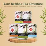 Uncle Lee's Organic Tea, Bamboo – Delicate & Refreshing Brew, Naturally Caffeine Free, Great for Hair, Skin & Nails, 18 Tea Bags