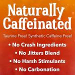 Kajun Loaded Tea – Satsuma Sipper | Orange & Strawberry Flavor | Sugar Free Energy Tea Powder | 250mg Green Tea Caffeine | Zero Calories | Keto Friendly