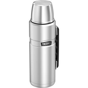 THERMOS Stainless King Vacuum-Insulated Beverage Bottle, 40 Ounce, Matte Stainless Steel