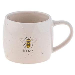 Karma Gifts Reese Ceramic Mug - 16-Ounce Coffee Cup - Cute Mugs for Women and Men - Bee