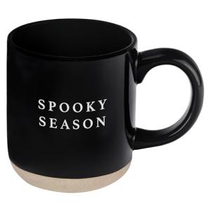 Sweet Water Decor Halloween Coffee Mug - Spooky Coffee Mug for Halloween - Durable Stoneware Mug for Tea & Cocoa - Perfect Fall Mugs for Morning Brew & Cozy Nights - Spooky Season Design Mug 14oz