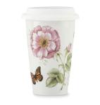 Lenox 837583 Butterfly Meadow Thermal Travel Mug, Multicolor, 1 Count (Pack of 1)