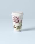 Lenox 837583 Butterfly Meadow Thermal Travel Mug, Multicolor, 1 Count (Pack of 1)