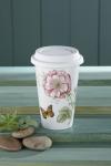 Lenox 837583 Butterfly Meadow Thermal Travel Mug, Multicolor, 1 Count (Pack of 1)