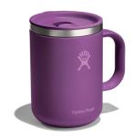 Hydro Flask Coffee Mug – Insulated Stainless Steel, Non Spill, Leak Resistant Travel Mug 24 Oz Beachplum Purple