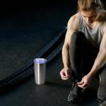 Eyasure 20 oz Tumbler with lid Double Wall Vacuum Insulated Tumblers Stainless Steel Coffee Mug Travel Coffee Tumbler Powder Coated Tumbler Cup Keep Hot&Cold - (Stainless 1 Pack)