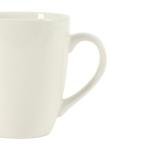 Gibson Home Great Essentials 12 Ounce Porcelain Coffee Mugs - Set of 12 - Cups for Latte, Hot Tea, Cappuccino, Mocha, Espresso, Cocoa