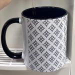 Hidden Middle Finger Mug - Fuck This Shit Mug, Fuck This Shit Coffee Cup, Hidden Middle Finger Coffee Mugs, Gag Gifts for Men, Women, Coworkers, Friends, Mom, Dad, Wife, Husband
