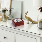 3dRose Two Cute Black and White Skunks In A Tea Cup With Love You More, Jewelry Box jb-222664-1